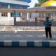 MUSTAHIL RAMPUNG : Pembangunan sarana penunjang dan masjid Anjuk Ladang Nganjuk yang masih memerlukan finishing disana-sini dan mustahil rampung hingga akhir Desember 2019. (ari)