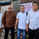OPTIMIS : M Sa’i Rangkuti, SH.,MH, Beni Syahputra, SH, Rahmad Makmur, SH.,MH dan Sonang Basri Hasibuan, SH.MH, Masing-Masing Para Pengacara di Law Office M. Sa’i Rangkuti & Assosiates, optimis memenangkan Sengketa Tanah di Jalan Raya Babatan VI Unesa Lidah Wetan, Kecamatan Lakarsantri Kota Surabaya. (fan)
