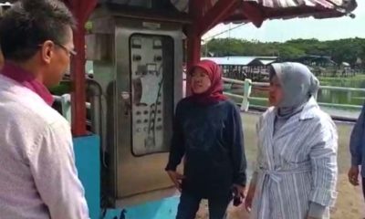 Surabaya Gak Banjir, Risma Keliling Antisipasi dan Tambah Kapasitas Pompa