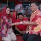 Wawali Whisnu Sakti Buana Saat Menghadiri Reses Anggota Dewan DPR RI Puti Guntur Soekarno Di Sekretariat PAC PDIP Tambaksari , Surabaya