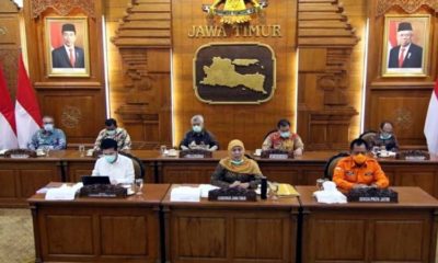 Khofifah Akan Telaah Penerapan PSBB dan Perpu Keuangan di Jatim