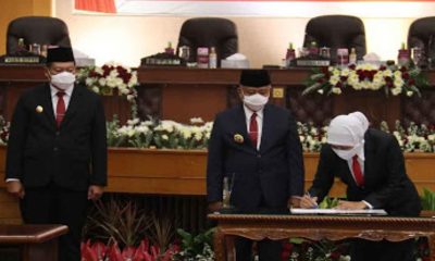 Gubernur Jatim Hadiri Sertijab Bupati Malang dan Rapat Paripurna DPRD Kabupaten Malang