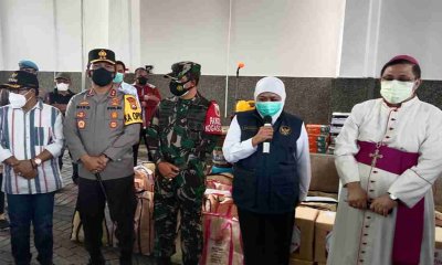 Gubernur Jatim bersama Kapolda Kunjungi Gereja Katedral Santa Maria dari Gunung Karmel