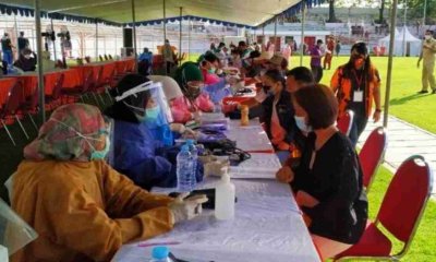 Gelar Vaksinasi Massal, Pemkot Surabaya Targetkan 50 Ribu Per Hari