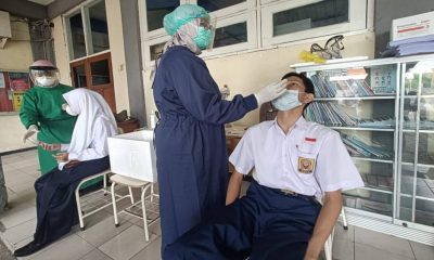 Dispendik Surabaya Lakukan RT-PCR Bagi Siswa dan Guru SMP