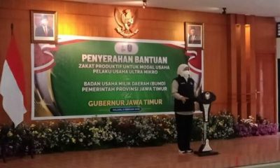 Pemprov Jatim Gelar Operasi Pasar Minyak Goreng dan Serahkan Bantuan Zakat Produktif Modal Pelaku Usaha Ultra Mikro