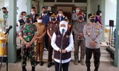 Wali Kota Sutiaji Dampingi Forkopimda Jawa Timur Tinjau Percepatan Vaksinasi Booster di Poltekkes Malang