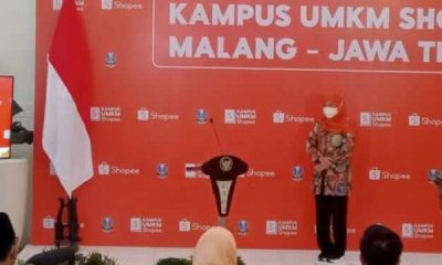 Resmikan Kampus UMKM Shopee Malang, Gubernur Jatim Berharap Literasi Digital UMKM Jadi Penguatan Produk Lokal