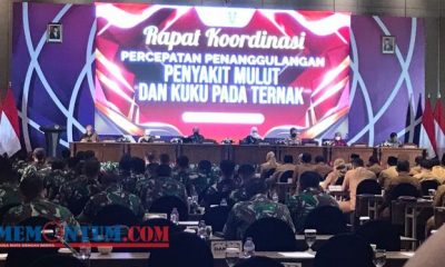Sambut Idul Adha, Gubernur Khofifah Gelar Rakor PMK dengan Forkopimda Jatim
