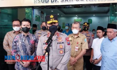 Kapolda Jatim Sampaikan Maaf Atas Tragedi di Stadion Kanjuruhan