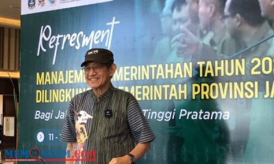 Refreshment Manajemen Pemerintahan Provinsi Jatim, Bapak Marketing Indonesia Tekankan Kinerja Pejabat Eselon II