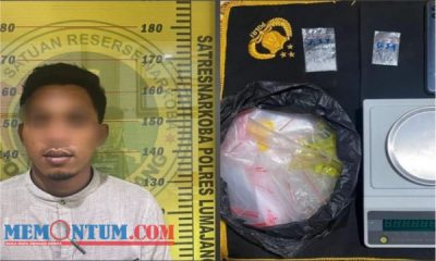 Pengedar Sabu Asal Pronojiwo Ditangkap Ditresnarkoba Polda Jatim